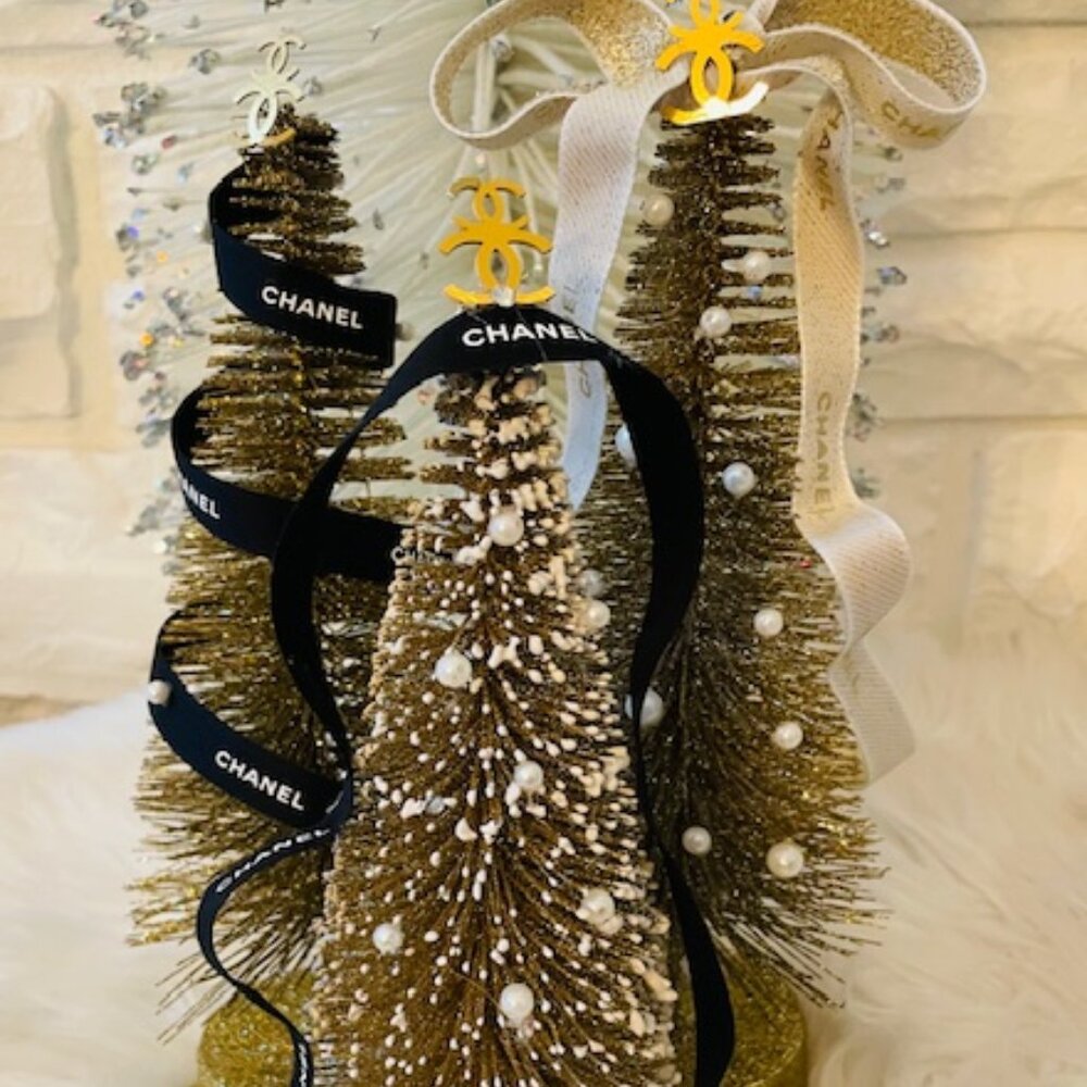 CHANEL INSPIRED CHRISTMAS TREES